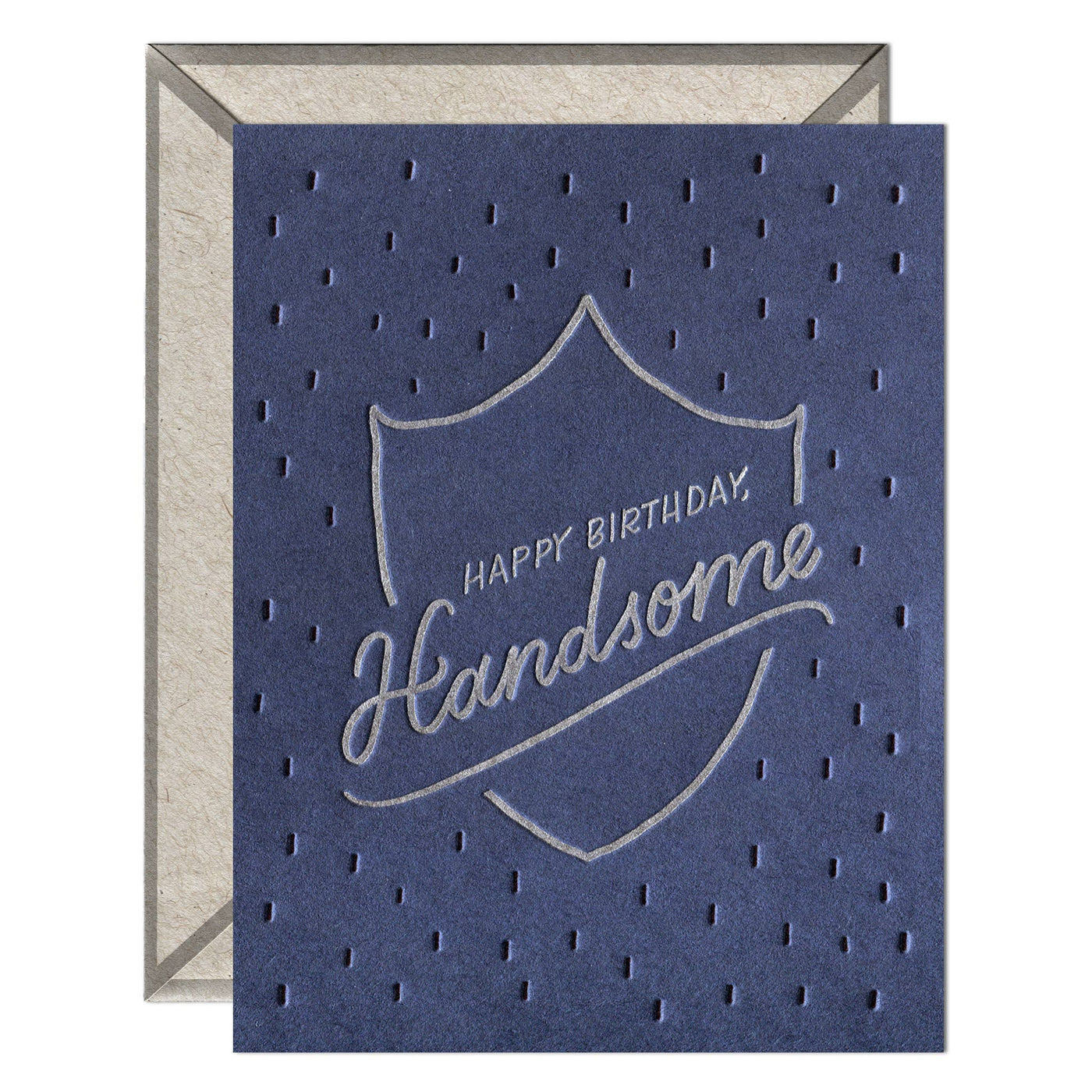 INK MEETS PAPER - Happy Birthday Handsome - Birthday card