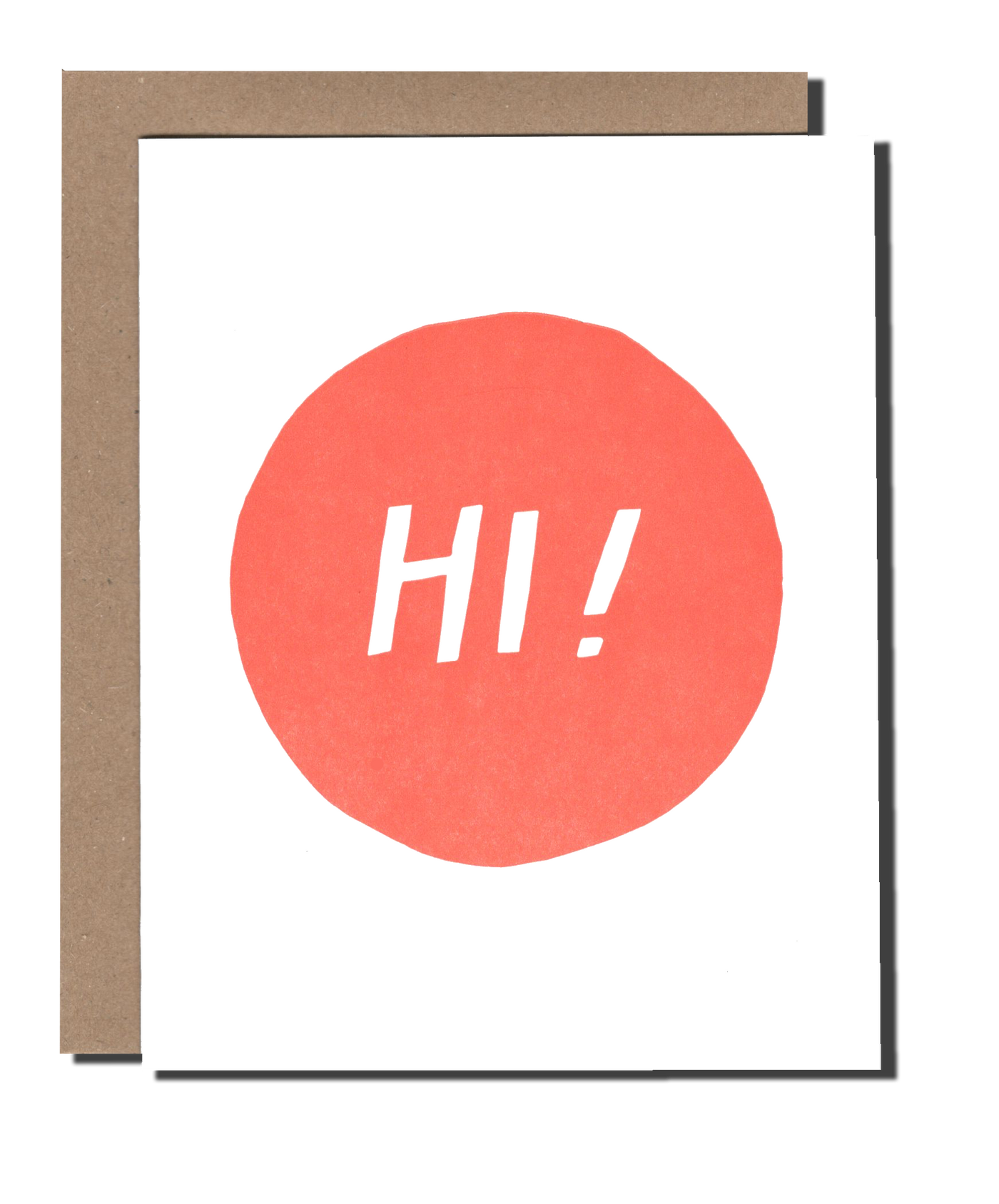 Power and Light Press - Hi! Dot greeting card