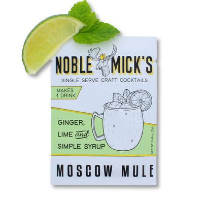 NOBLE MICK'S - Single Serve Craft Cocktails - Moscow Mule Single Serve Craft Cocktail