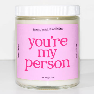 cool girl candles - You're My Person: Nectarine + Coral