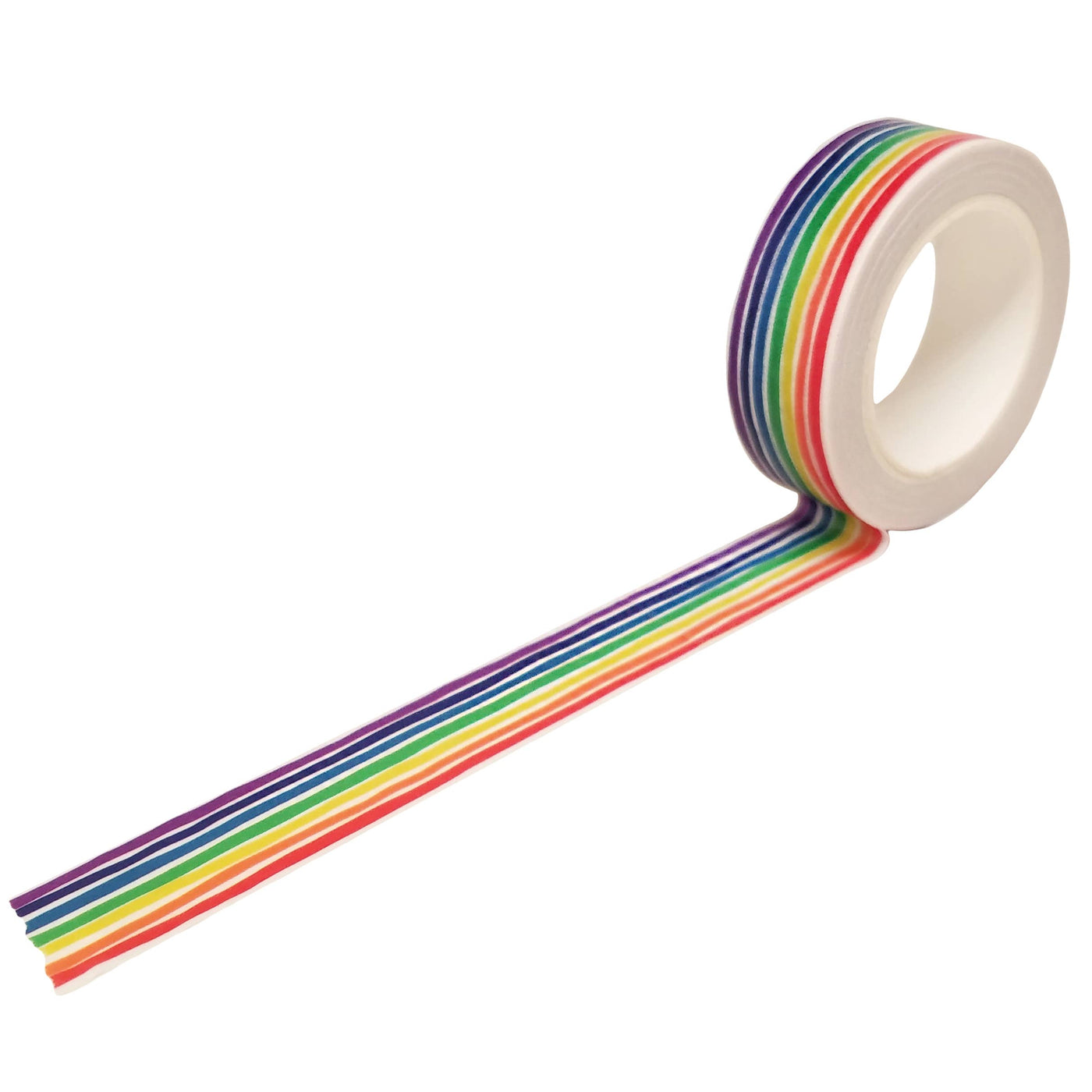 beve! - Rainbow Organic Stripe Washi Tape