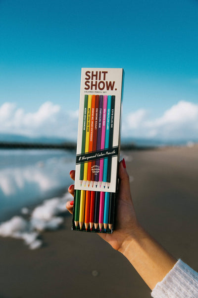 Shit Show Colored Pencils | Funny Pencils | Gift
