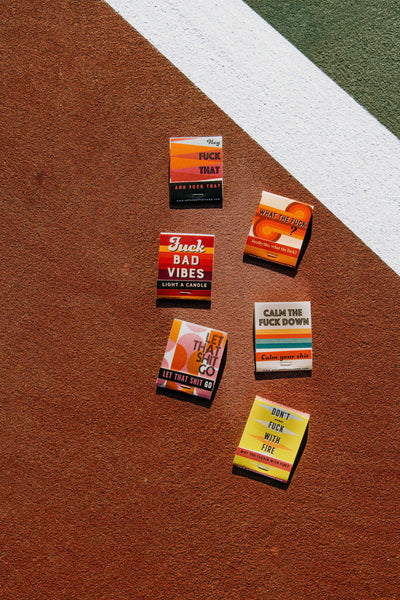 What the Fuck? Matchbooks | Funny Matches