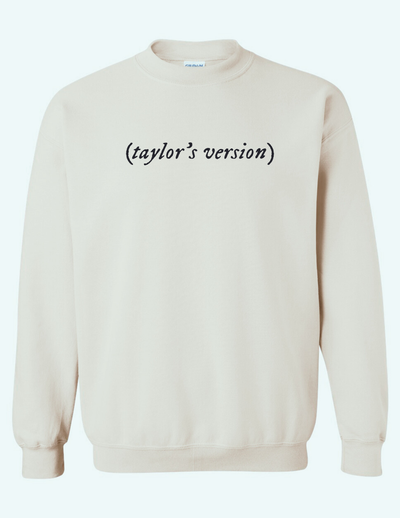 Taylor's Version Sweatshirt oversized: S / Sand