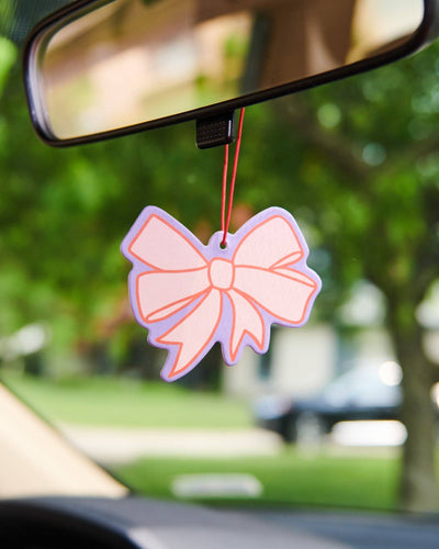 And Here We Are - Classic Bow Air Freshener - Cherry - Valentine's Day