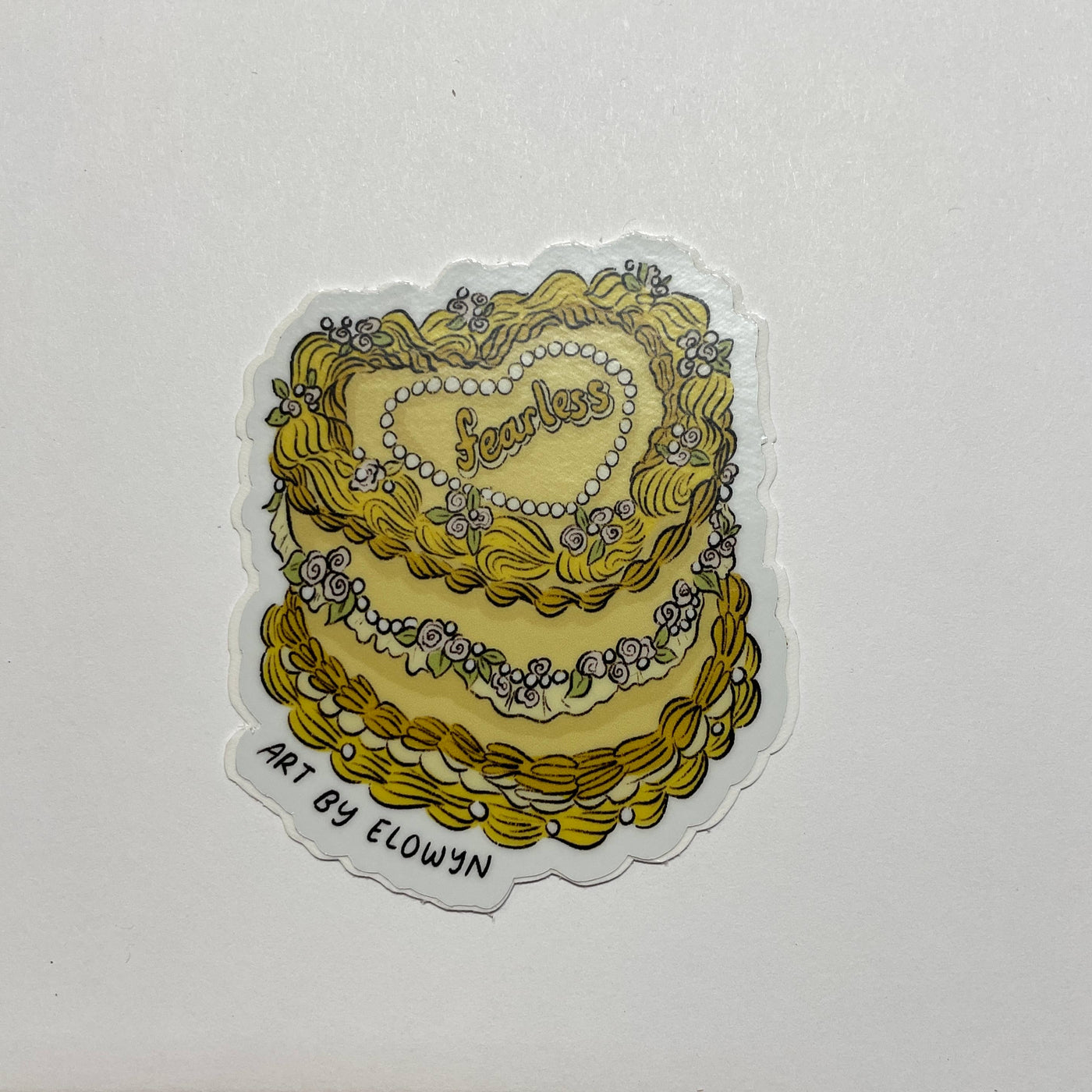 Eras Cakes: Reputation Sticker