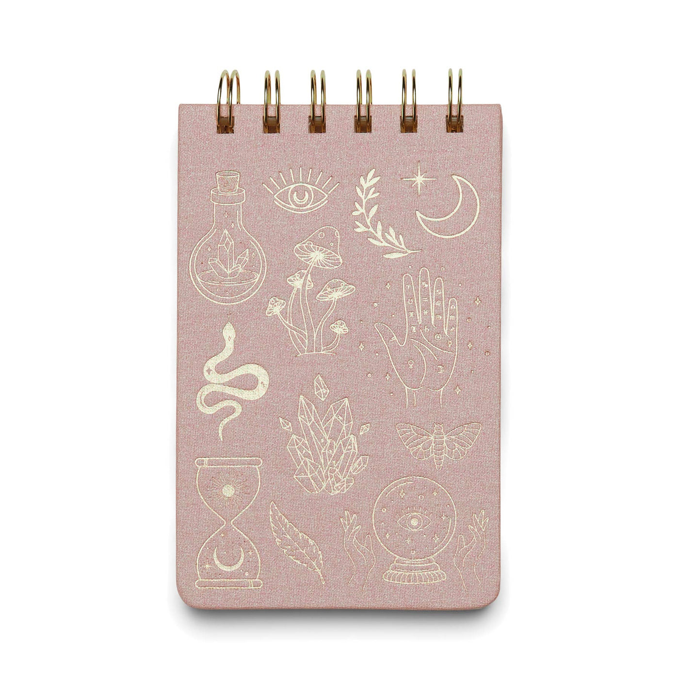 Twin Wire Notepad, 3.25" X 5.5" - Mystic Icons