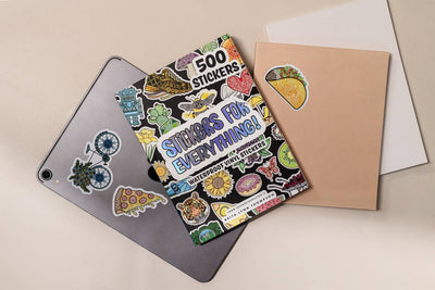 Stickers for Everything: A Book of 500 Waterproof Stickers!