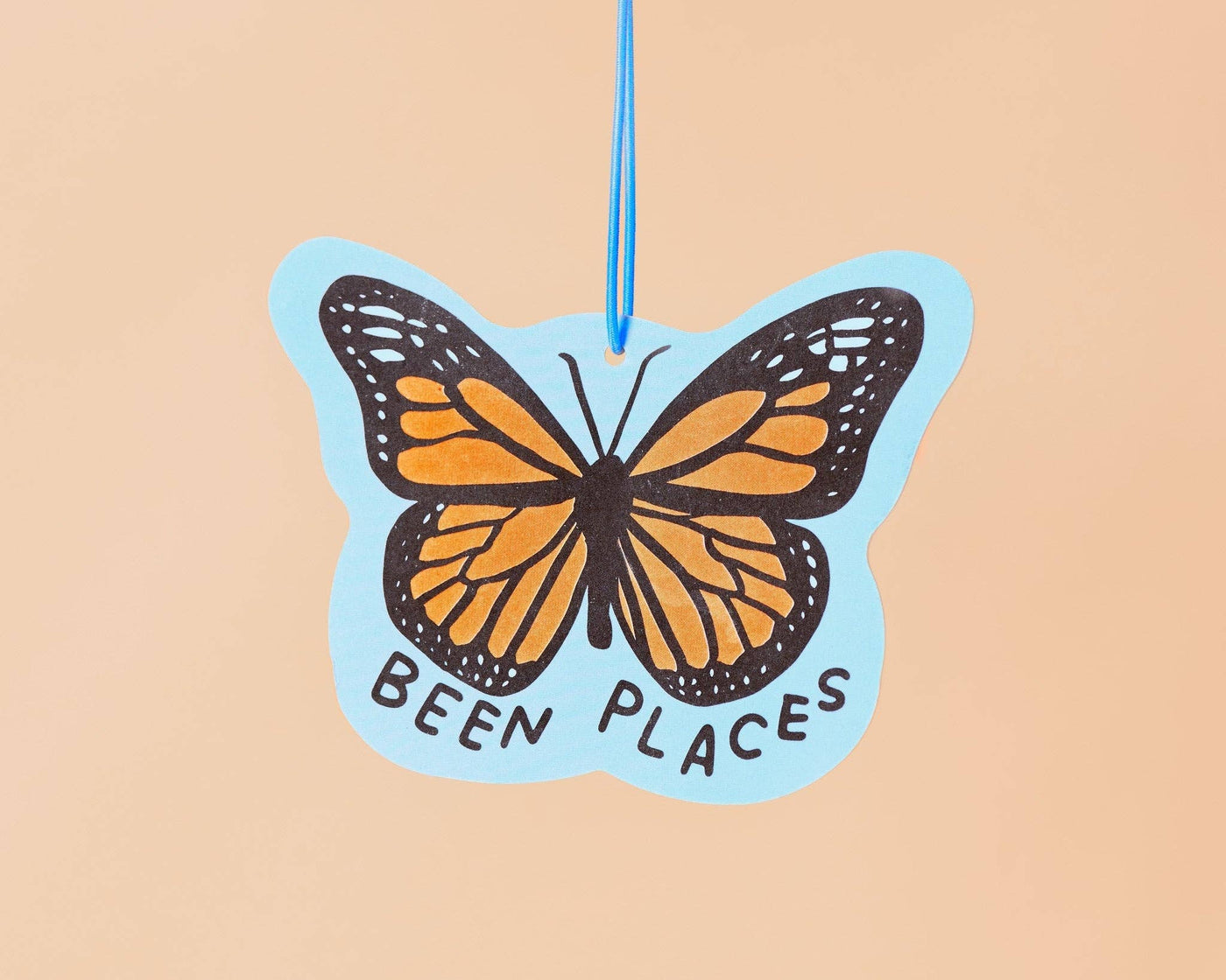 And Here We Are - Going Places Butterfly Air Freshener - Grass Scent