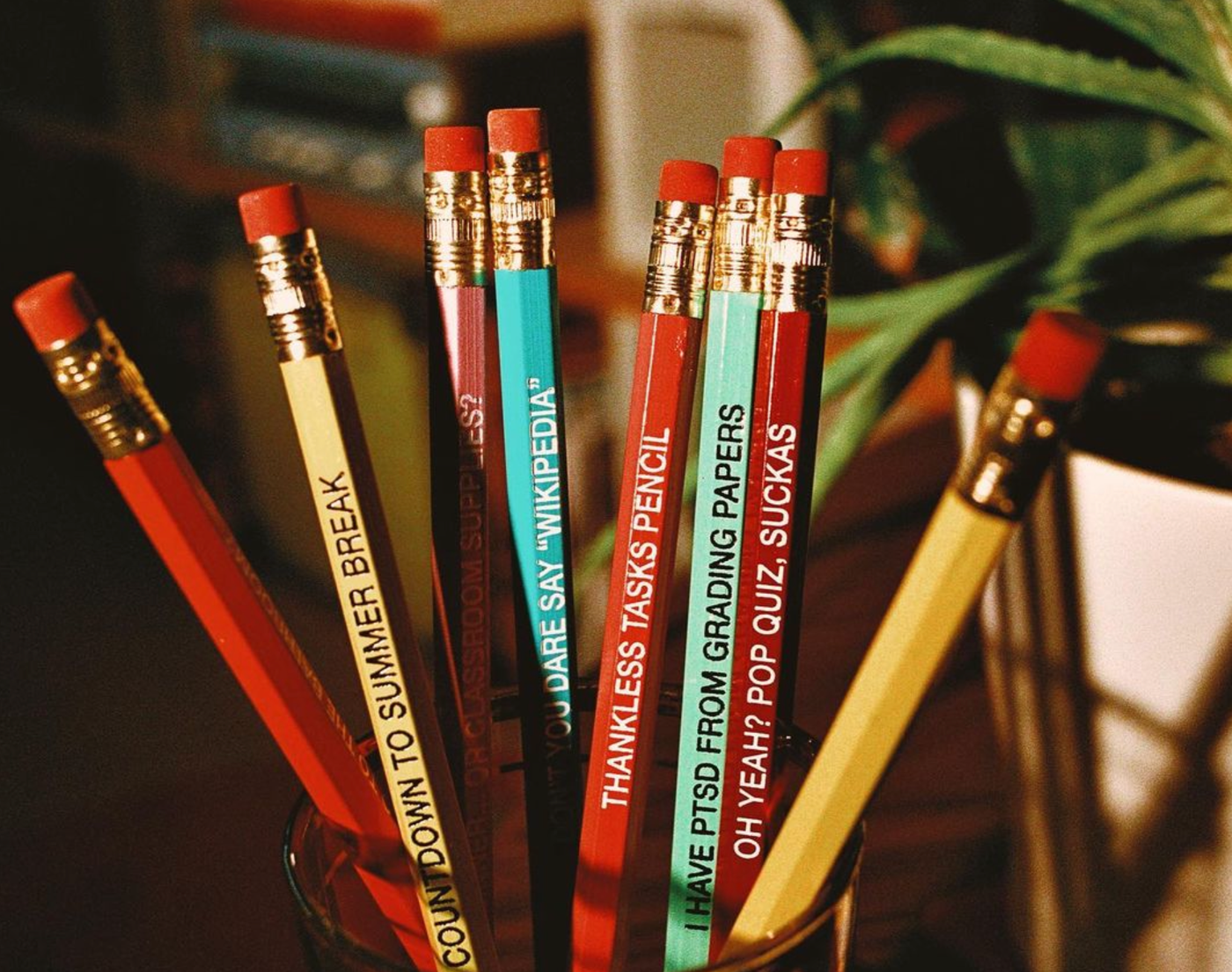 Pencils for Teachers Original Style | Funny Pencils