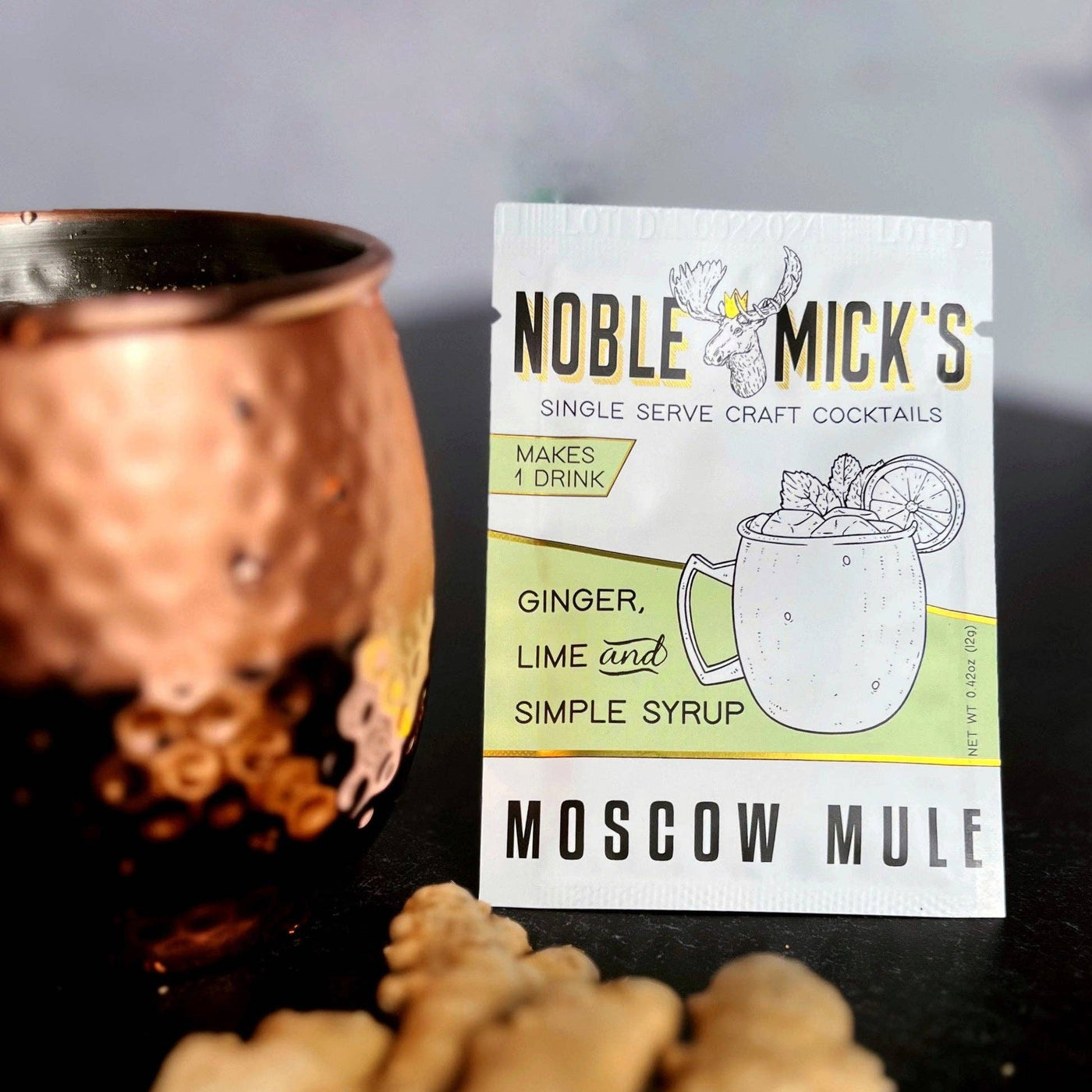 NOBLE MICK'S - Single Serve Craft Cocktails - Moscow Mule Single Serve Craft Cocktail