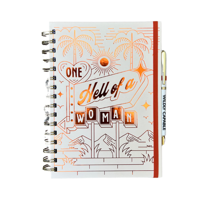 One Hell Of A Woman Journal (funny, gift, empowering)