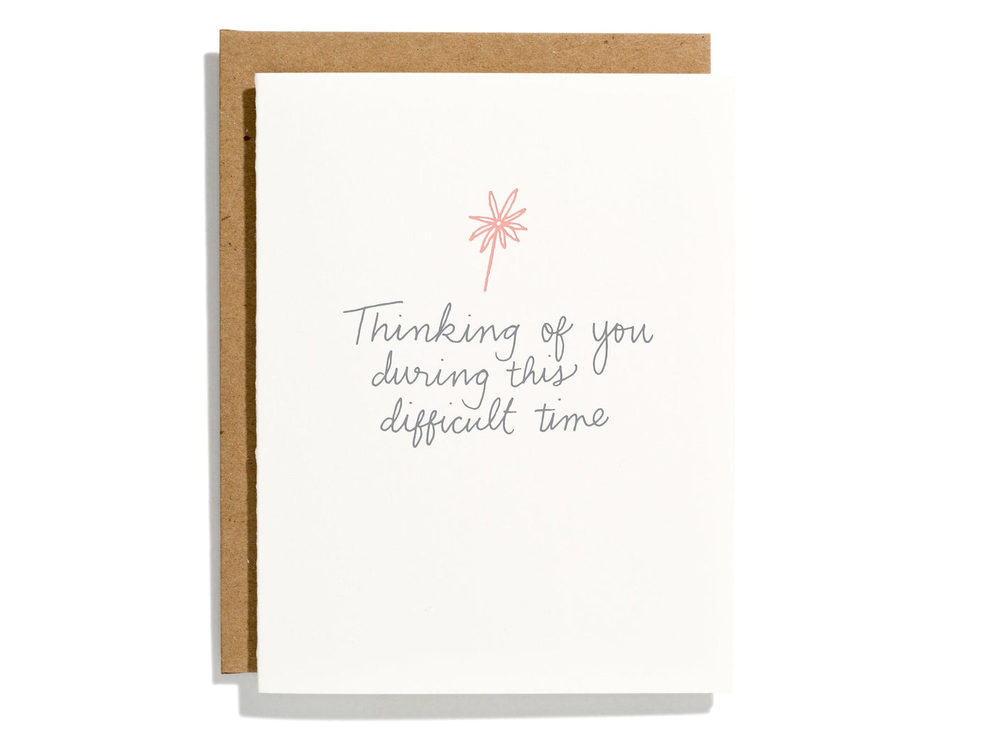 Thinking Of You At This Difficult Time Card