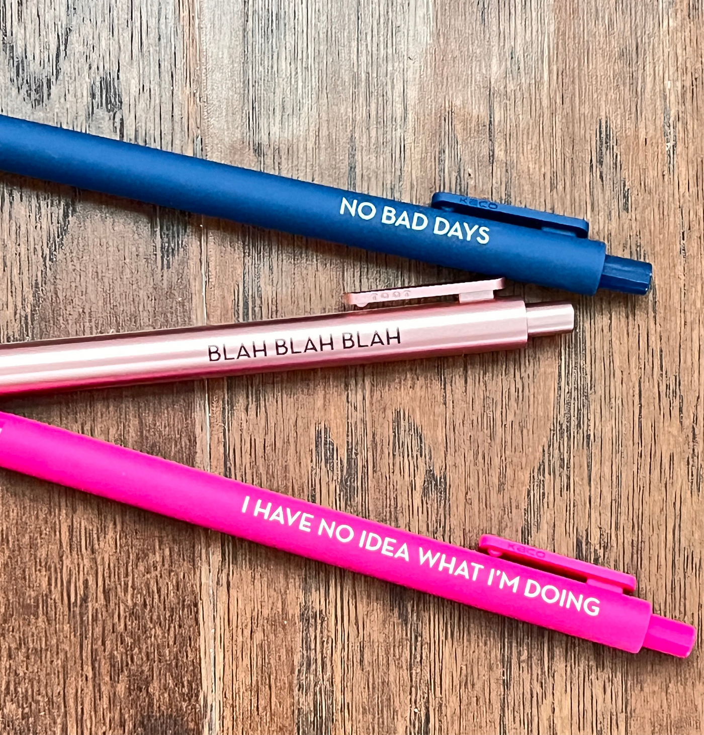 I'm Trying Set Jotter Pens