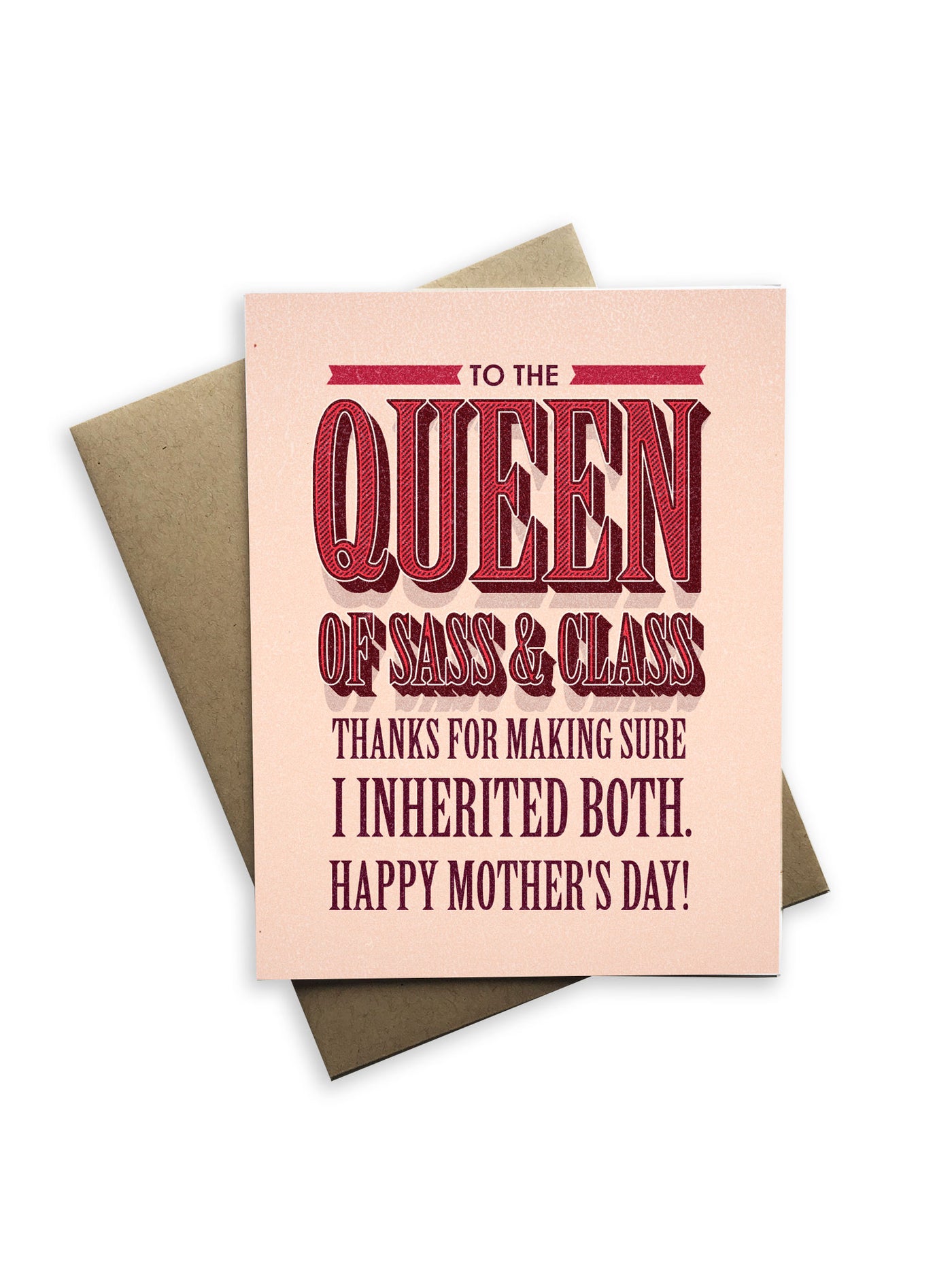 To The Queen Notecard, Mother's Day