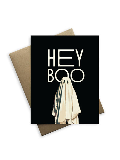 Hey Boo Halloween Card
