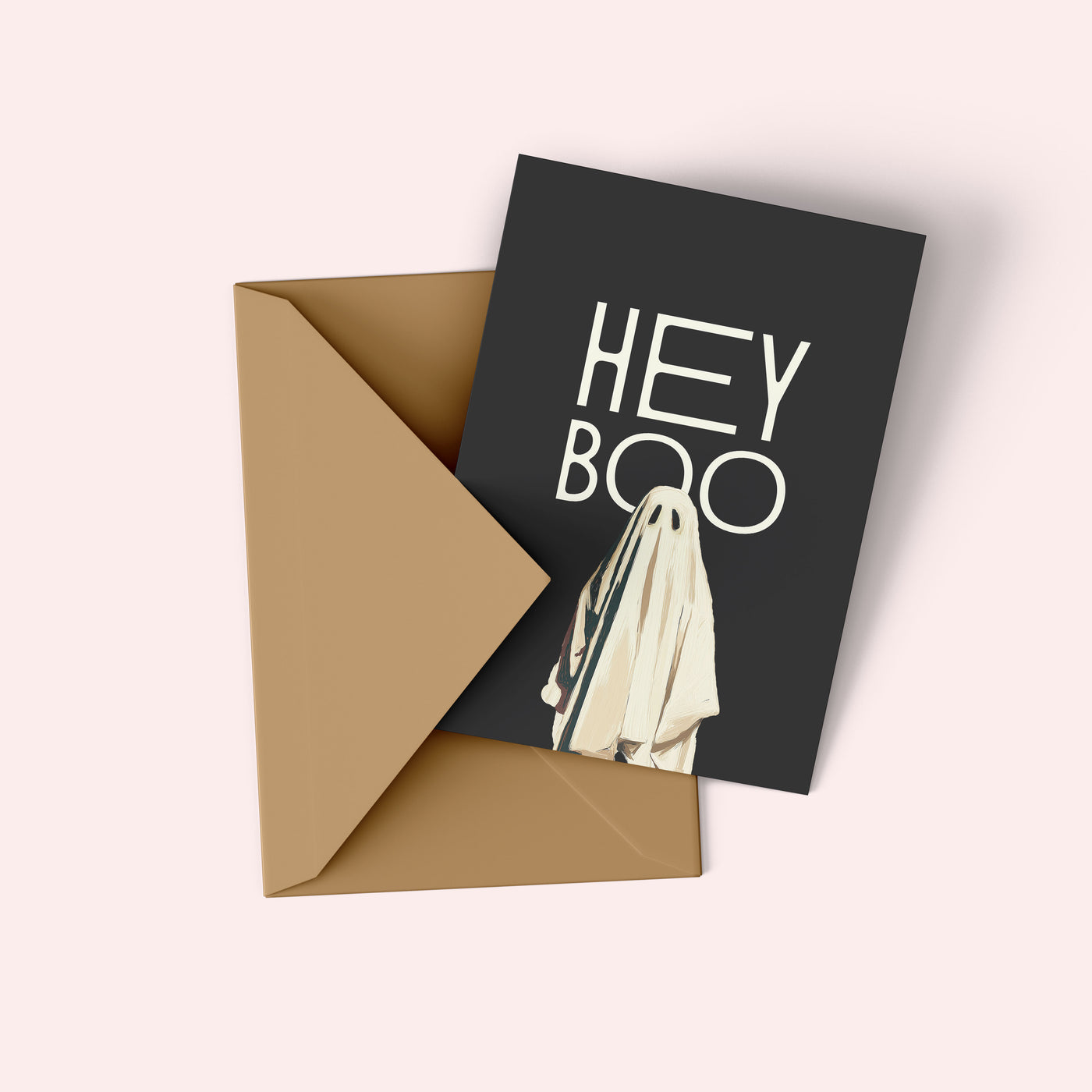Hey Boo Halloween Card