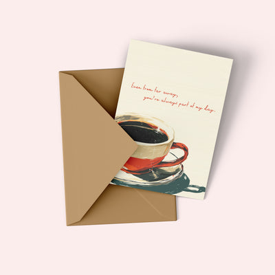 Your my favorite Part of Day Miss you Card