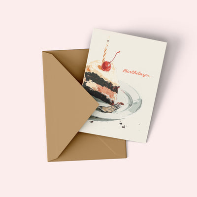 Birthday Cake Card