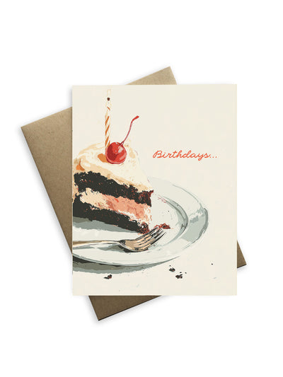 Birthday Cake Card