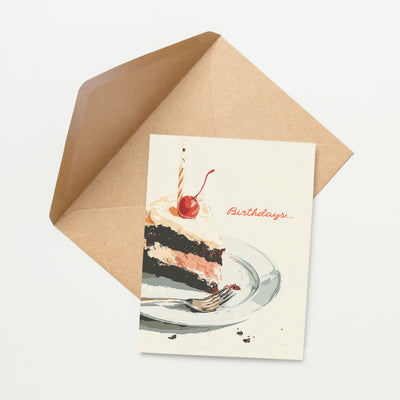 Birthday Cake Card