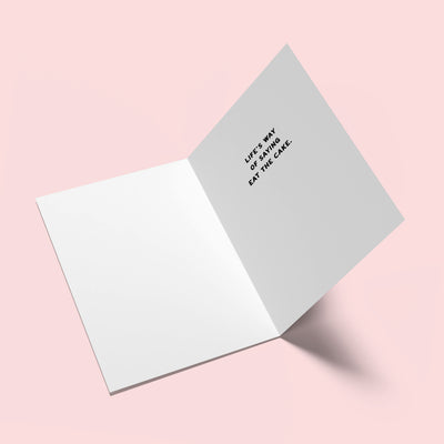 Birthday Cake Card