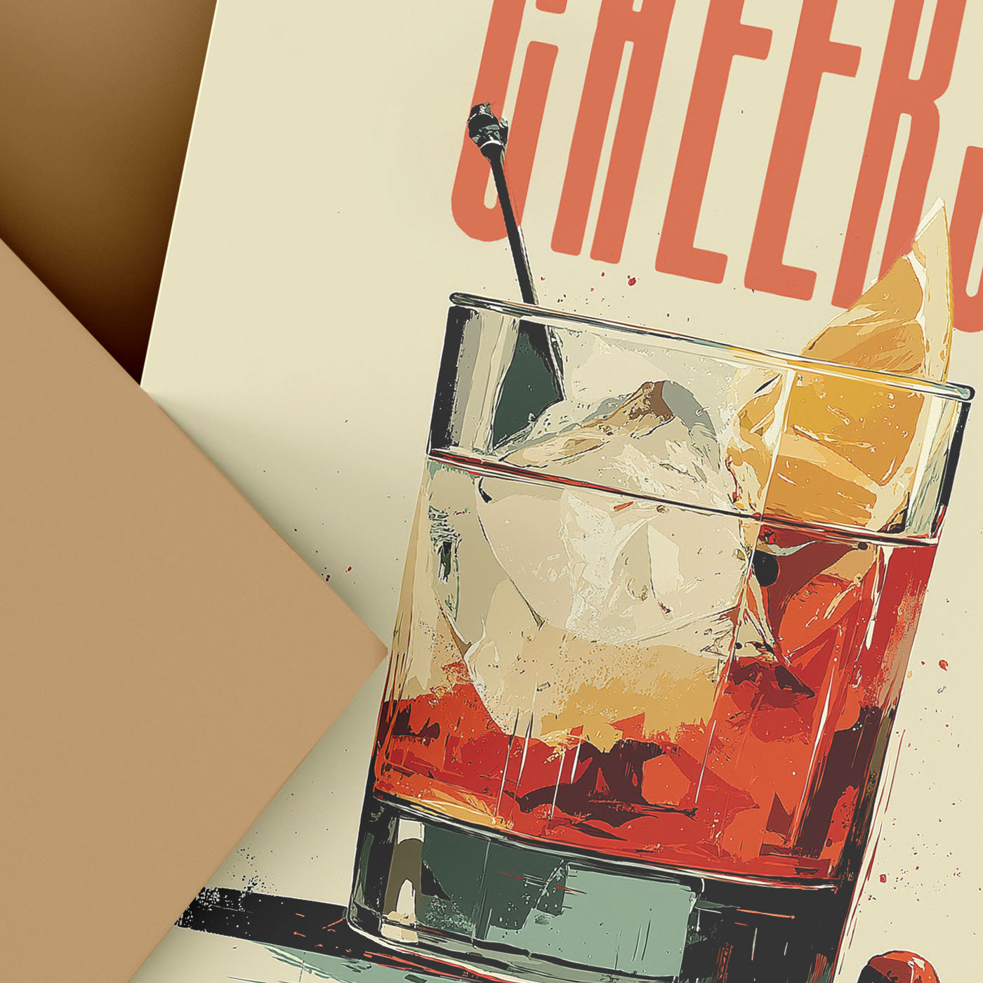 Cheers Birthday Card, Congrats Card, For Him Card