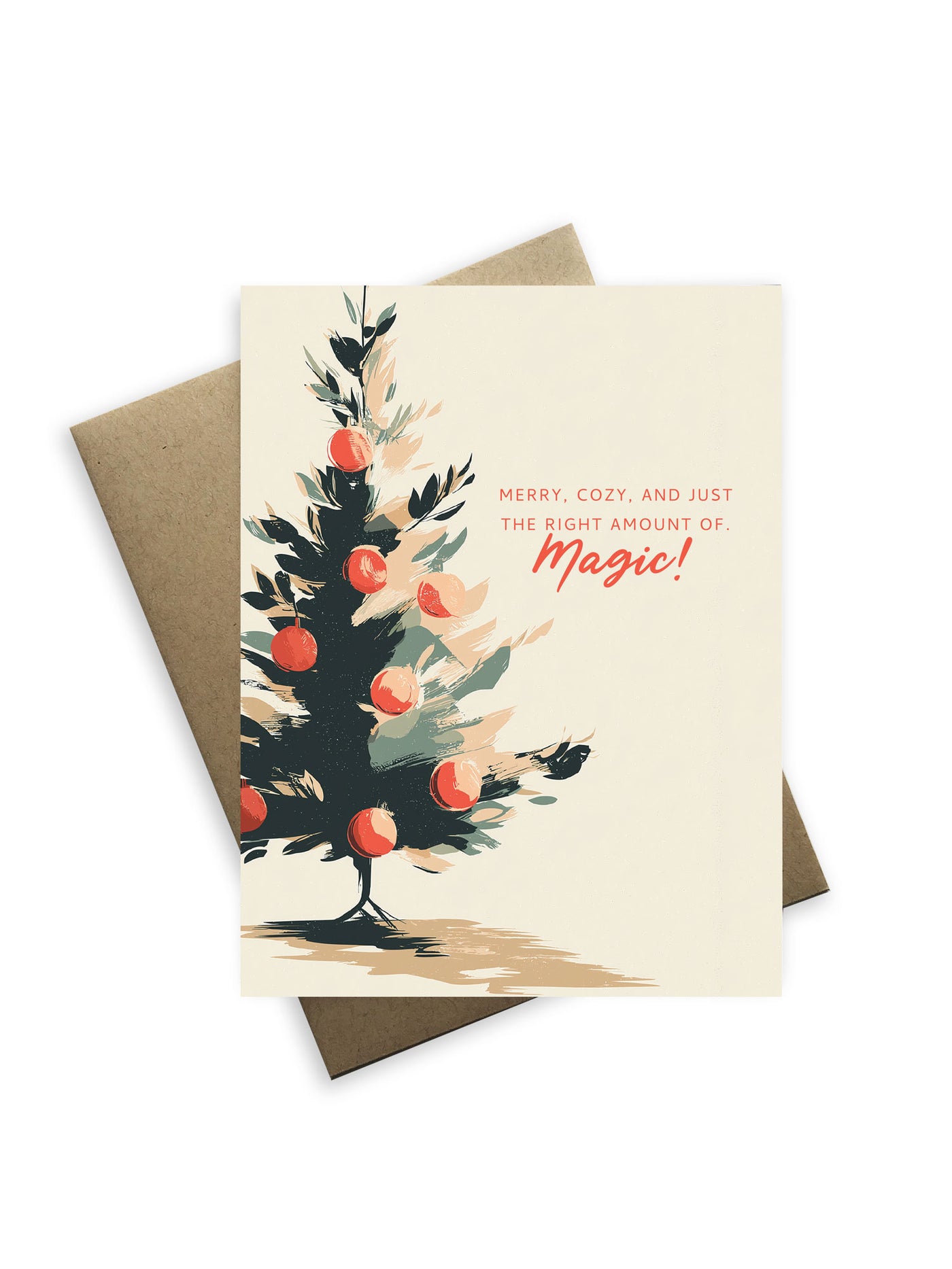Holiday Christmas Tree Card