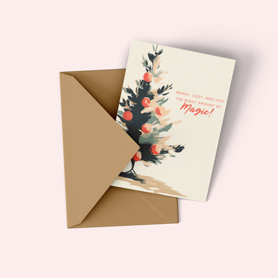 Holiday Christmas Tree Card