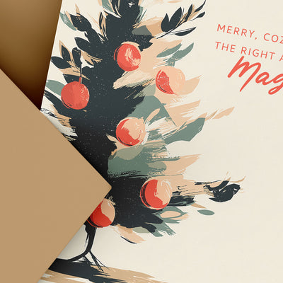 Holiday Christmas Tree Card