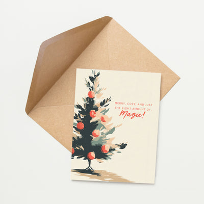 Holiday Christmas Tree Card