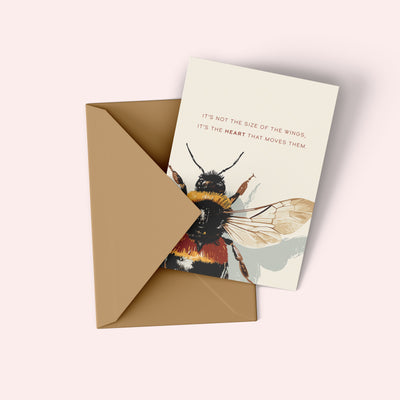Bee Encouragement Card