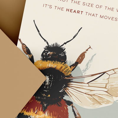 Bee Encouragement Card