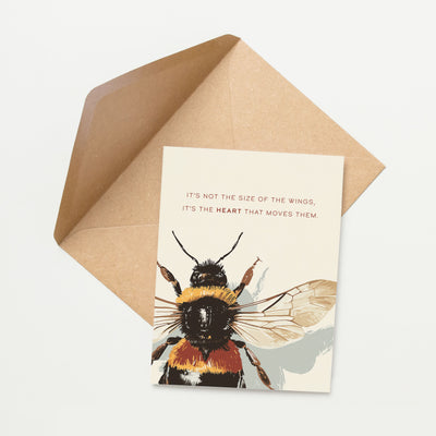 Bee Encouragement Card