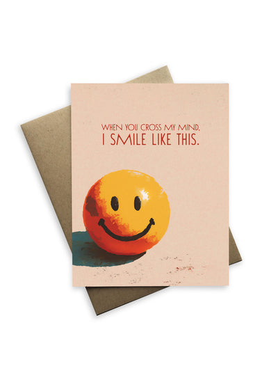 SMILEY FACE CARD