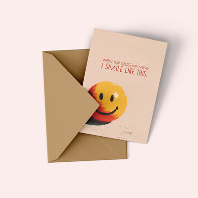 SMILEY FACE CARD