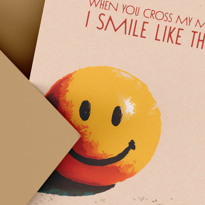 SMILEY FACE CARD