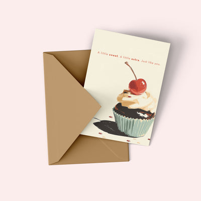 Birthday Cupcake Card