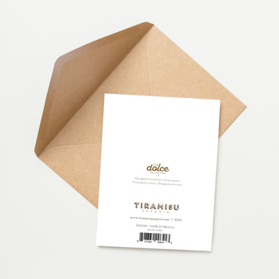 Raindrop Encouragement Card