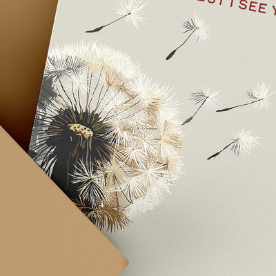 Dandelion Grief Card