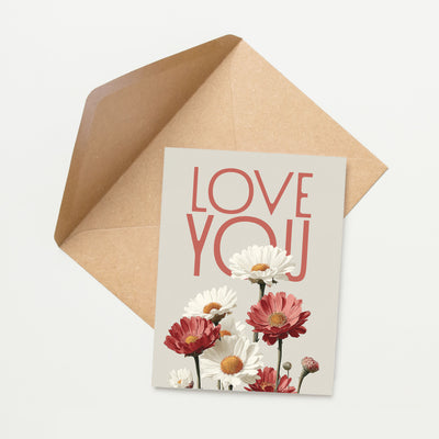 LOVE YOU CARD, JUST BECAUSE CARD