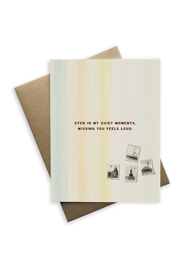 MISSING YOU CARD