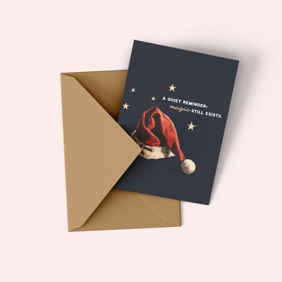 SANTA'S MAGIC CARD, CHRISTMAS CARD