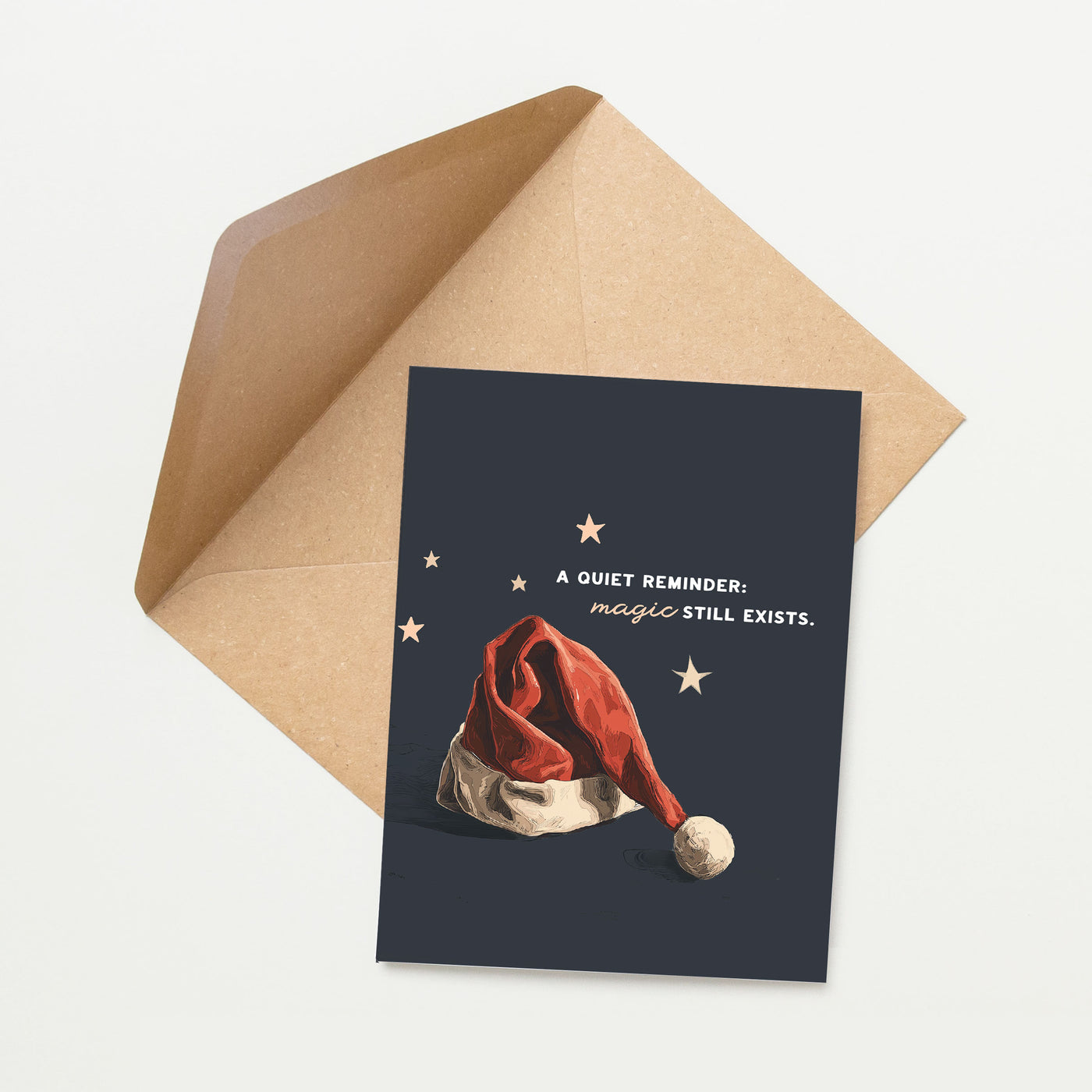 SANTA'S MAGIC CARD, CHRISTMAS CARD