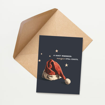 SANTA'S MAGIC CARD, CHRISTMAS CARD