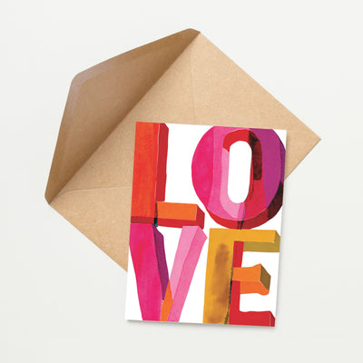 LOVE CARD, VALENTINE'S DAY CARD, WEDDING CARD