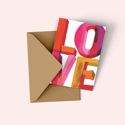 LOVE CARD, VALENTINE'S DAY CARD, WEDDING CARD