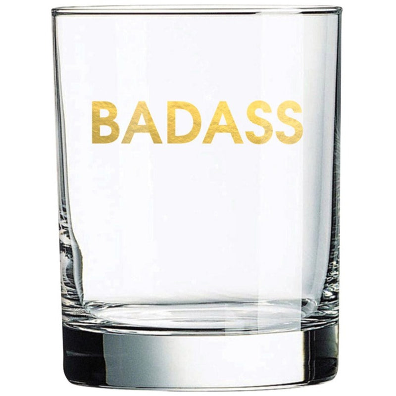 Badass Rocks Glass