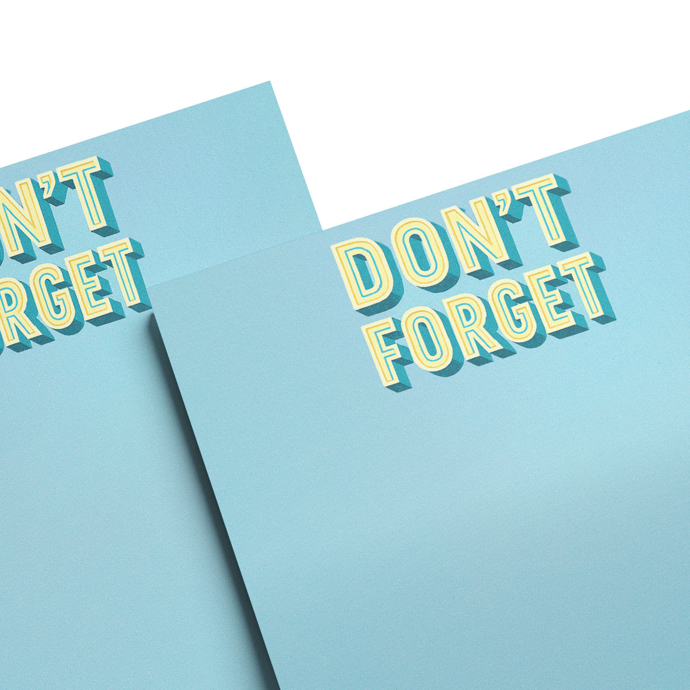 Don't Forget Sticky Note