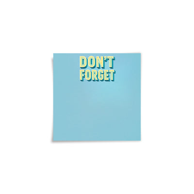 Don't Forget Sticky Note